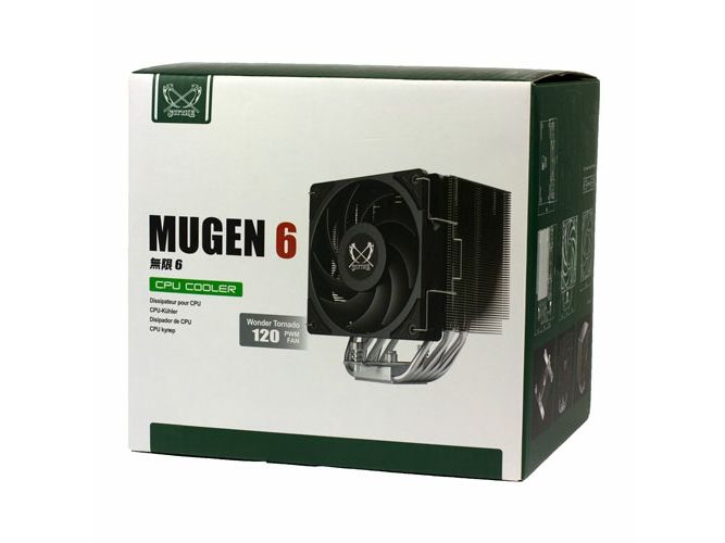 SCYTHE Mugen 6 SCMG-6000 CPU-kylare för AMD/Intel CPU