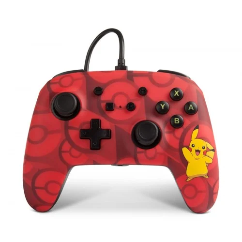 PowerA Nintendo Switch Enhanced Wired Controller (Pikachu Fade), bild 4
