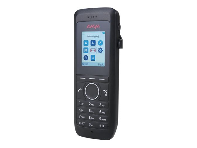 Avaya IX Wireless Handset 3730 - Trådlös digital telefon - med Bluetooth interface - IP-DECT - svart