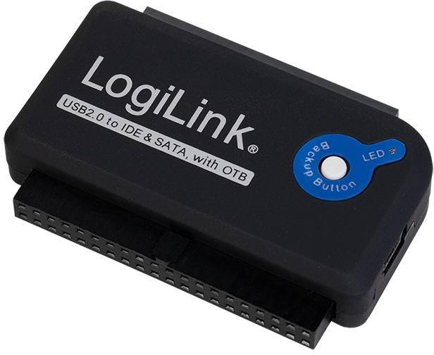 Logilink Adapter USB 2.0 till SATA/IDE 2.5"/3.5", inkl. strömadapter, bild 3