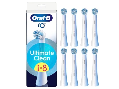 Oral-B iO Ultimate Clean borsthuvuden 8 st, vita, bild 3
