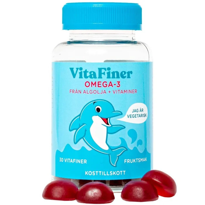 VitaFiner Omega 3 tugg, 30 st