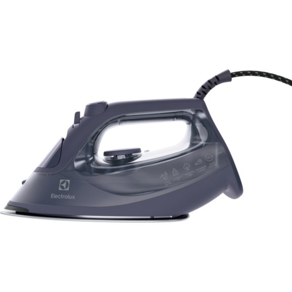 Electrolux E6SI1-4MN ångstrykjärn 2500 W Glissium-sula, marinblå, bild 2