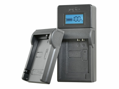 Batteriladdare Jupio USB Brand Charger Nikon/Fuji/Olympus, se lista för passande batterier