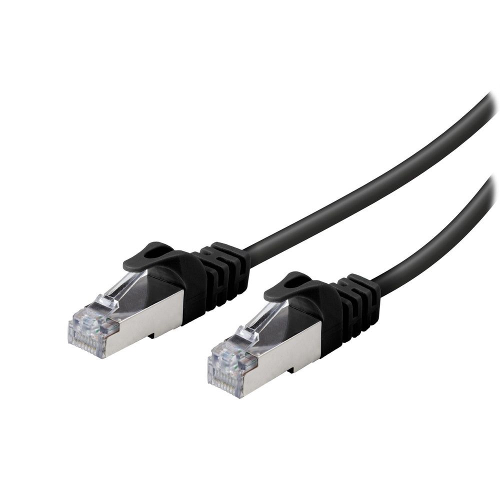 Vivanco VNITLAN8F50STPK, 5 m, Cat8, S/FTP (S-STP), RJ-45, RJ-45, Svart