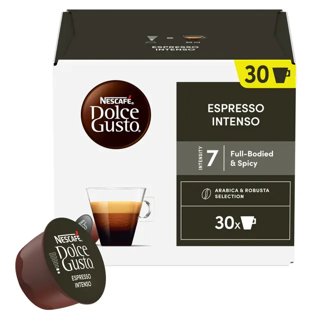 Nescafe Dolce Gusto espresso Intenso kaffekapslar 30 st