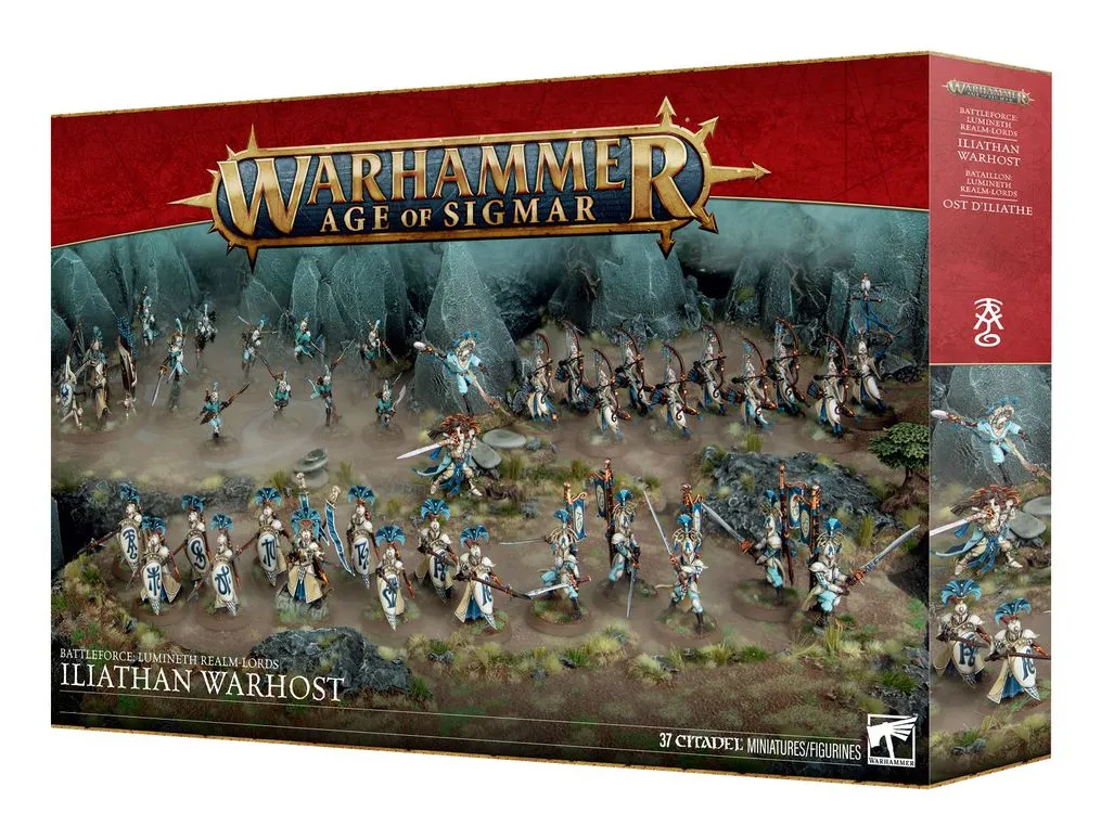 Warhammer Age of Sigmar Battleforce Lumineth Realm-lords - Iliathan Warhost