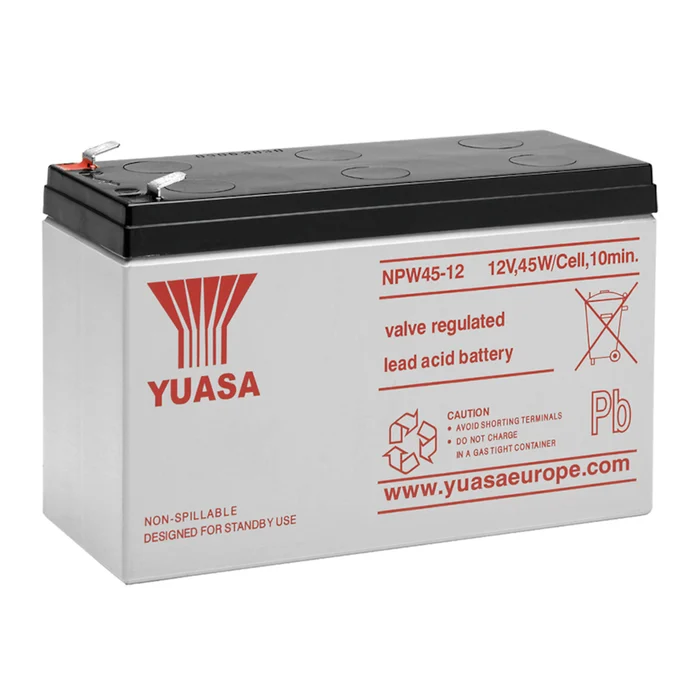 Yuasa Blyackumulator 12 V 8,5 Ah
