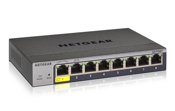 Netgear ProSafe GS108Tv3, 8-port, Gigabit, managed, bild 4