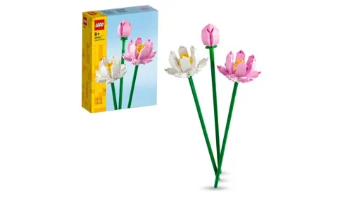 LEGO Botanicals Lotusblommor 40647, bild 3