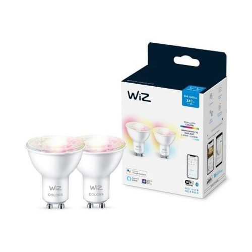 WiZ smartlampa 4.7W PAR16 GU10, 2 st