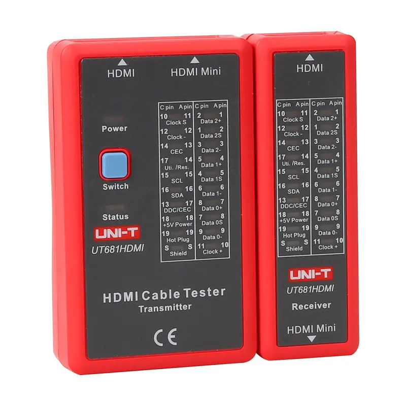 HDMI-kabelprovare UNI-T UT681HDMI, bild 2