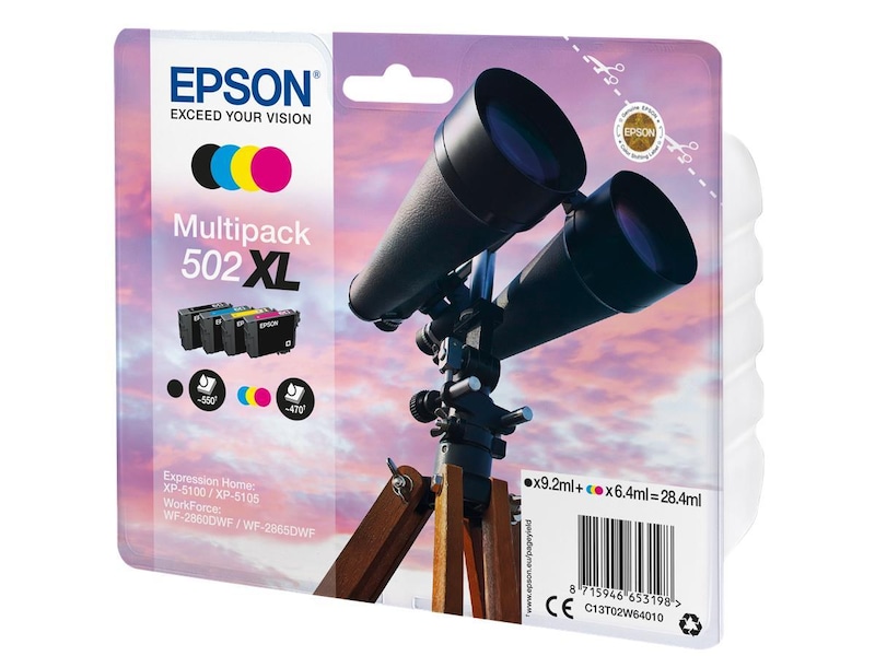 Bläckpatron Epson 502 Multipack XL, bild 4