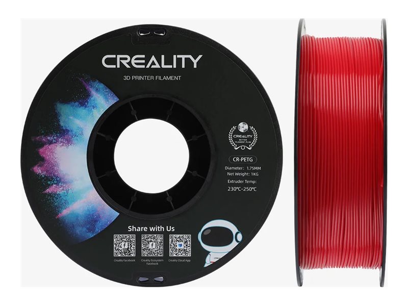 CR-PETG Filament Creality (röd), bild 5