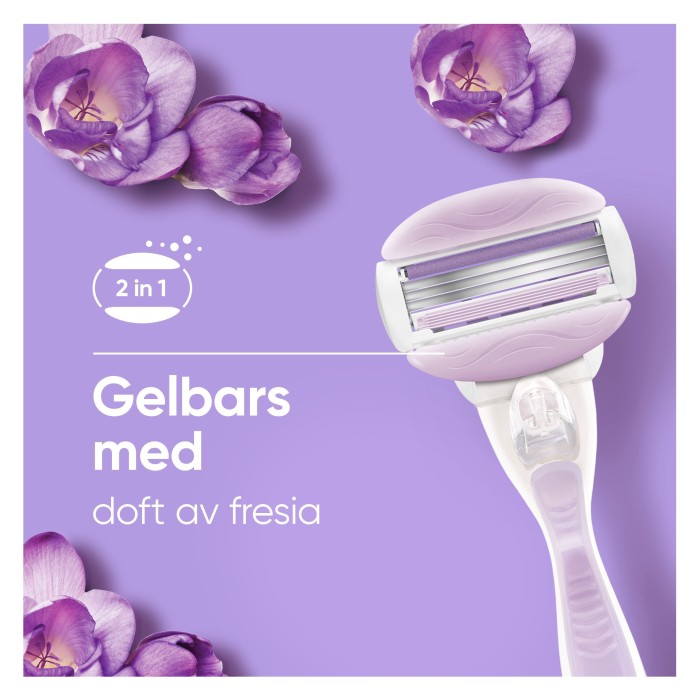 Gillette Venus Comfortglide Breeze razor 2 razor blade refills 2 st, bild 5
