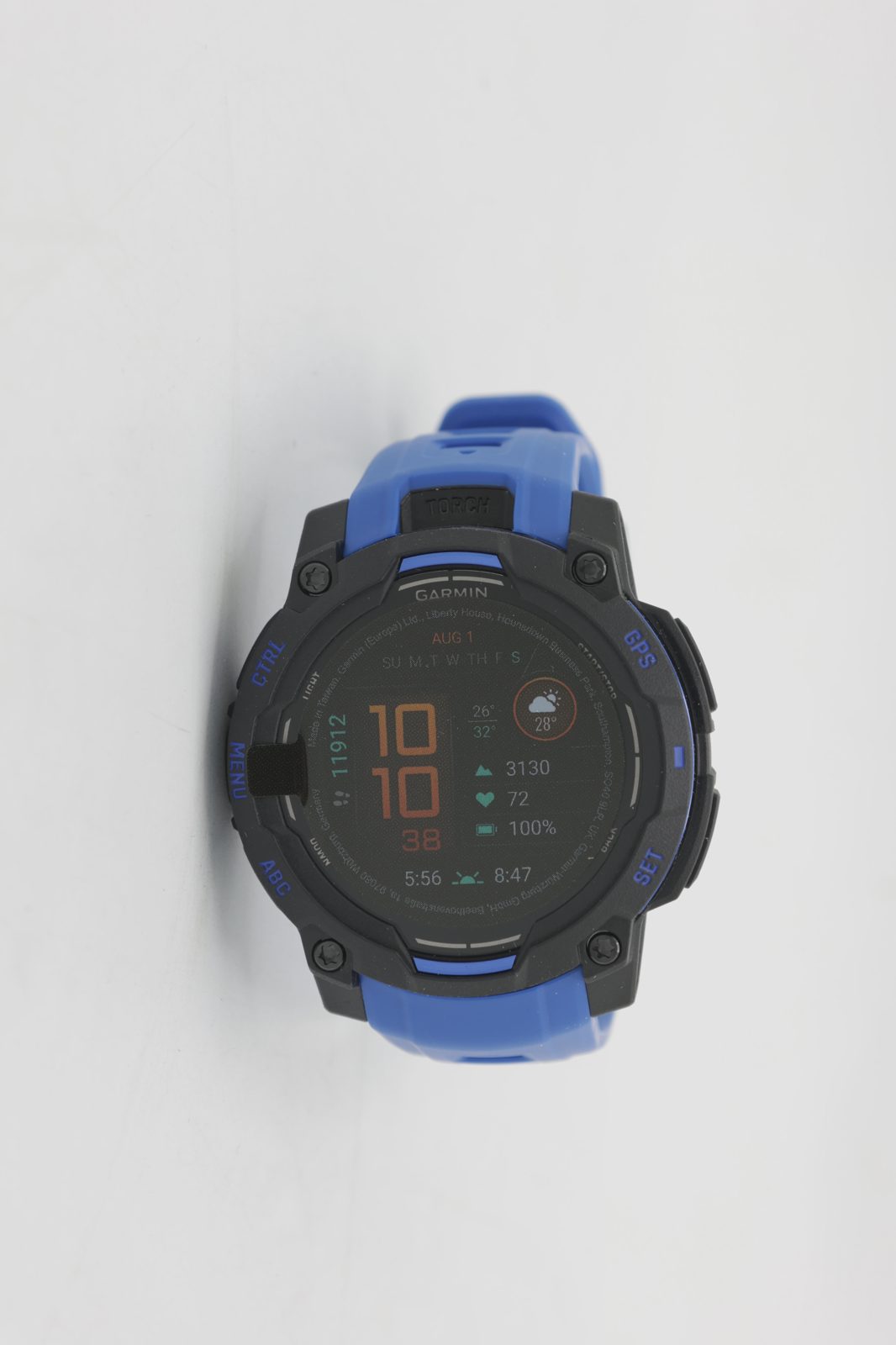 Garmin Instinct 3 AMOLED 50 mm svart/blå, bild 3