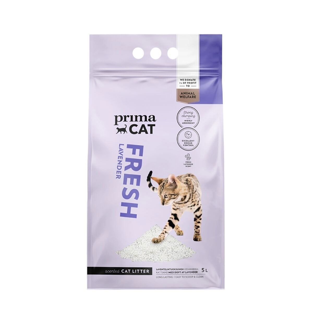 PrimaCat Fresh Lavender 5L