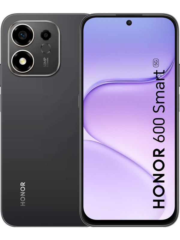HONOR 600 Smart 128 GB, Sammetssvart, bild 4
