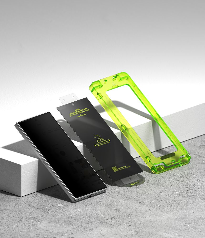 Ringke Easy Slide Privacy 360, 2-pack härdat glas till Samsung Galaxy Z Fold 8 Ultra, bild 5