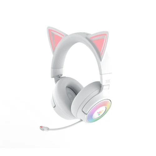 Razer Kraken Kitty V3 PRO Trådlöst Gaming Headset - Vit