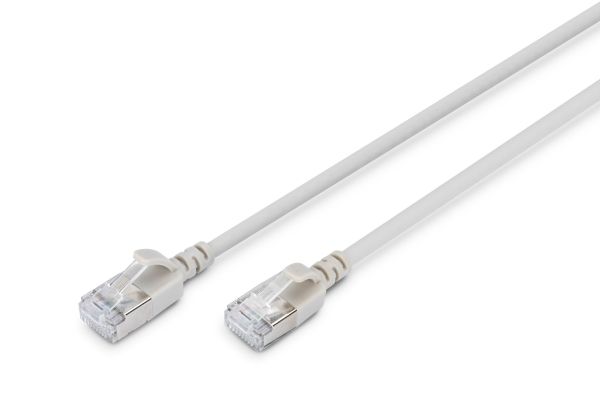 Digitus DK-1632-A-005S, 0,5 m, Cat6a, F/FTP (FFTP), RJ-45, RJ-45, Grå