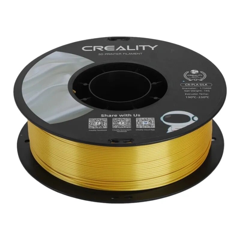CR-Silk PLA Filament Creality (guld), bild 3