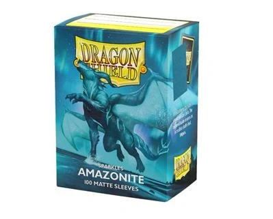 Dragon Shield Sleeves Matte Standard Size Amazonite 100 Sleeves Dragon Shield