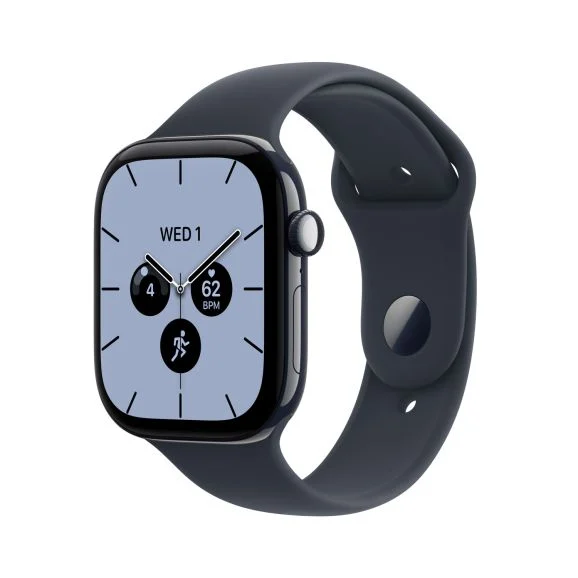 Apple Watch Series 12 GPS + Cellular 46 mm nattblå keramik, marinblå Sportband - M/L, bild 5