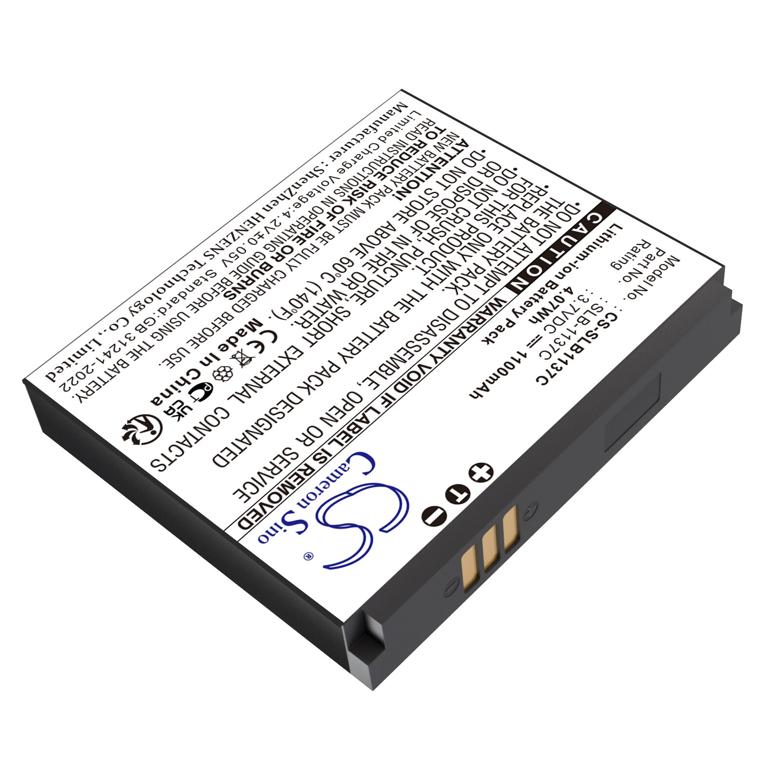 Batteri till Kamera för Samsung Digimax i7, bild 2