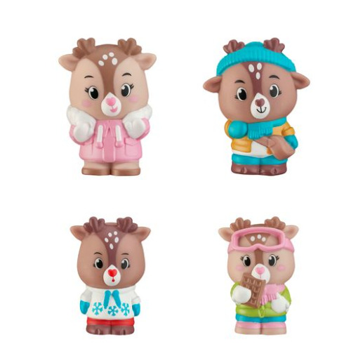 Timber Tots by Klorofil - Renne Family - Set of 4 ( KF700308F )