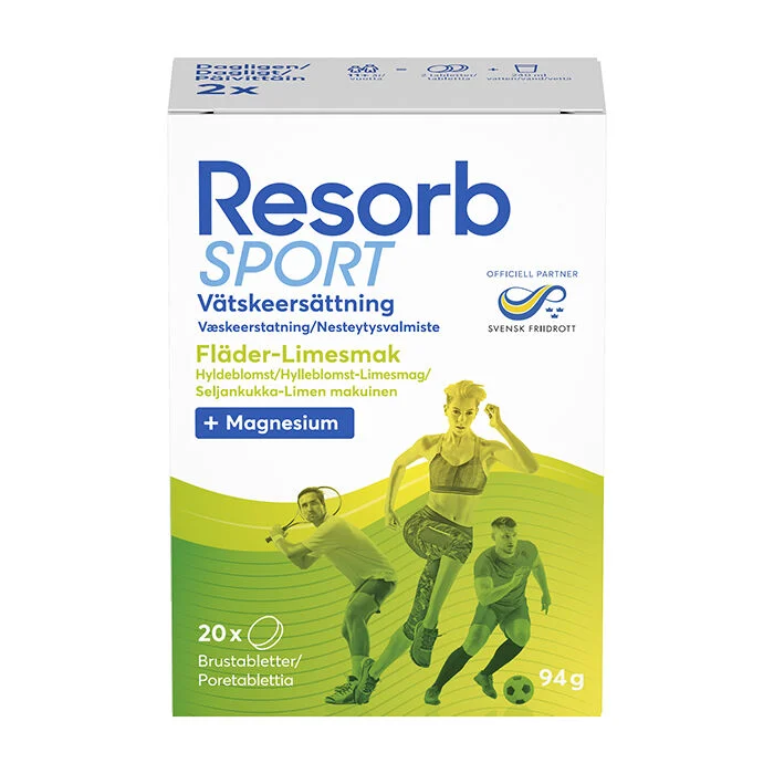 Resorb Sport Fläder/Lime, 20 st, bild 3