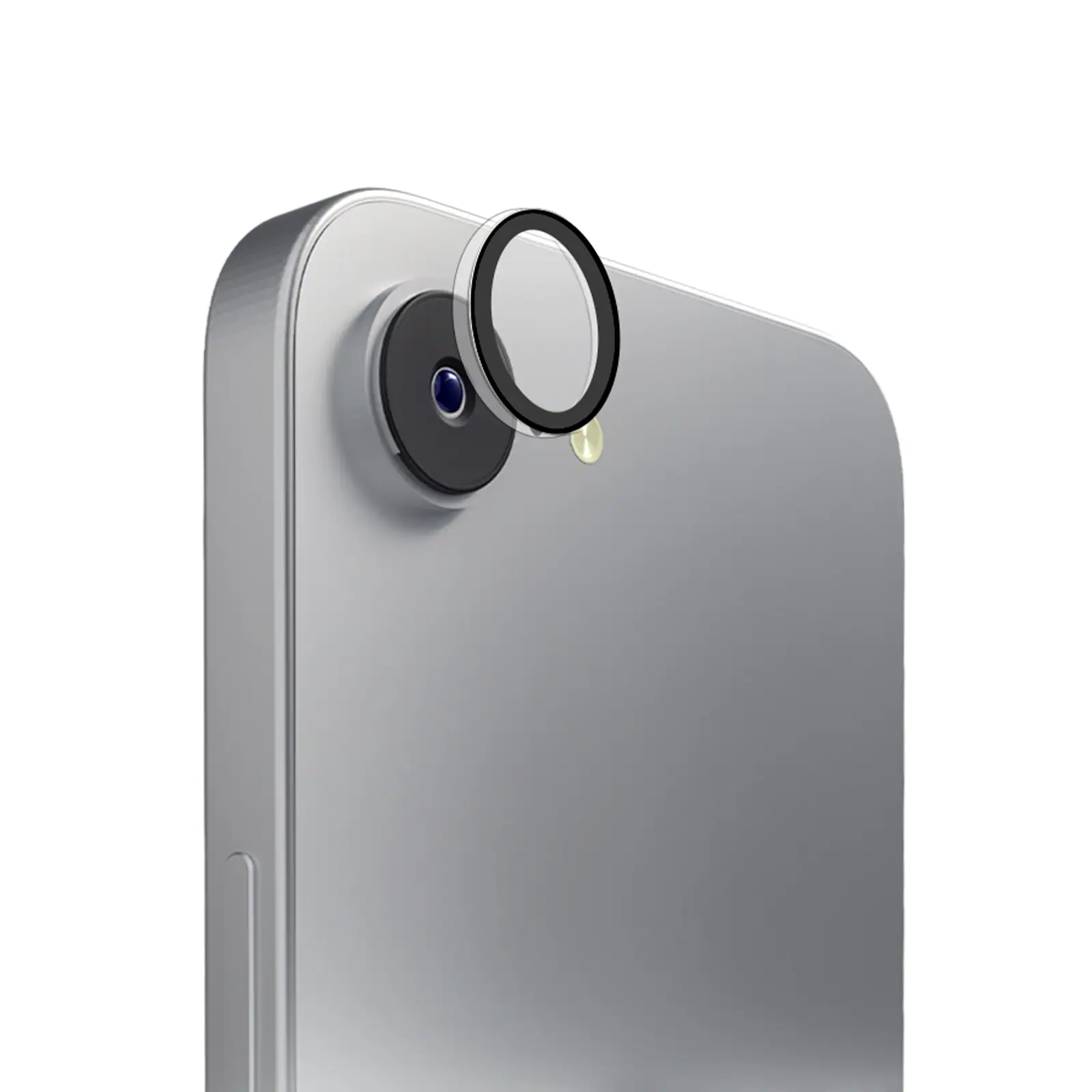 Puro Individuell kameralins för iPhone 16 E, transparent