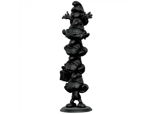 The Smurfs Resin Statue Smurfs Column Black Edition 50 cm, bild 2