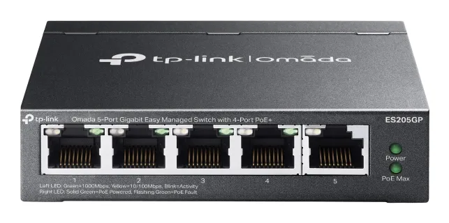 TP-Link Omada ES205G 5-Port Gigabit Managed Switch, bild 3