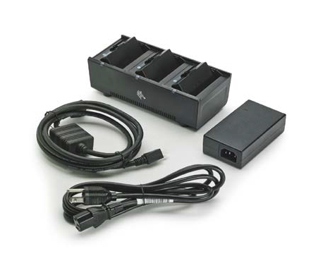 Zebra - Batteriladdare - 3 x batterier laddas - Europa