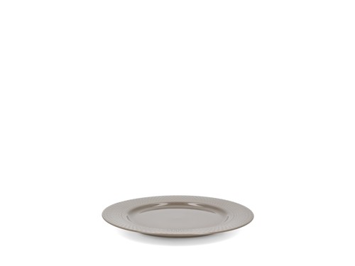 Lyngby Porcelæn - Rhombe Earth Middagstallrik - Clay - Ø27 cm, bild 2