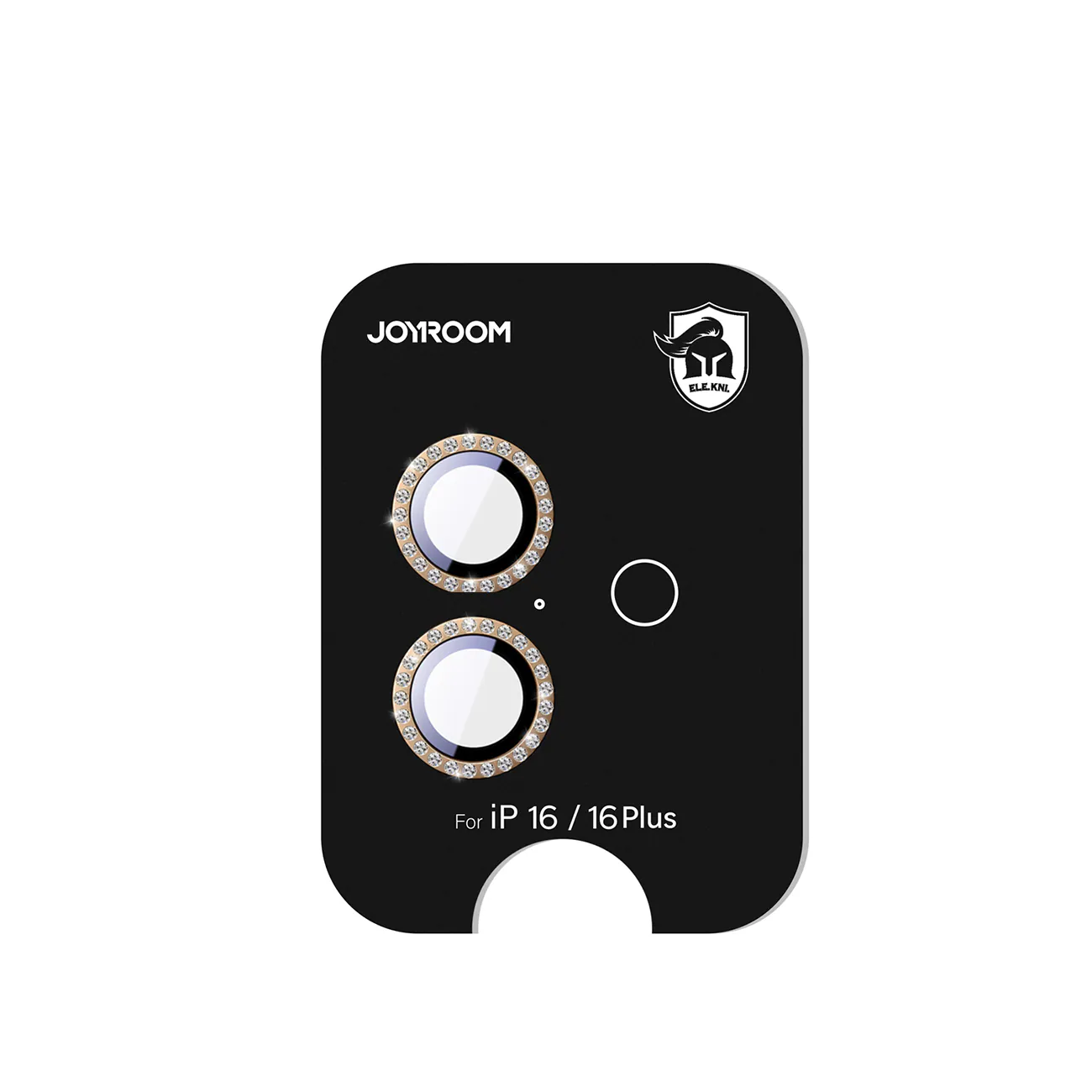 Joyroom JR-MSF0306 Skärmskydd av glas för iPhone 16 Pro/16 Pro Max-objektiv - Brun