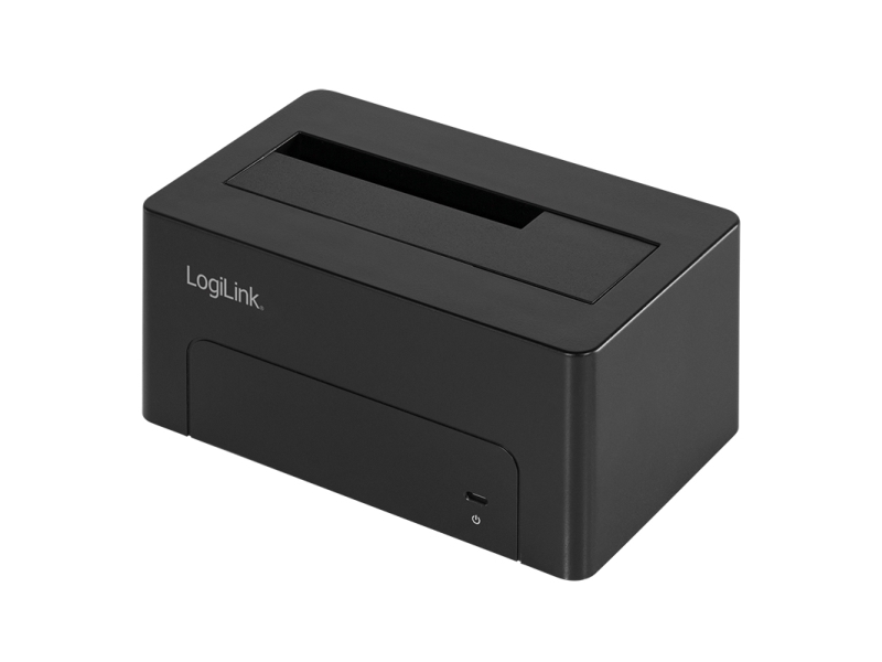 LogiLink QP0027, HDD,SSD, SATA, Serial ATA II, Serial ATA III, 2,5,3,5, USB 3.2 Gen 2 (3.1 Gen 2) Type-C, 10 Gbit/sek., Sortera