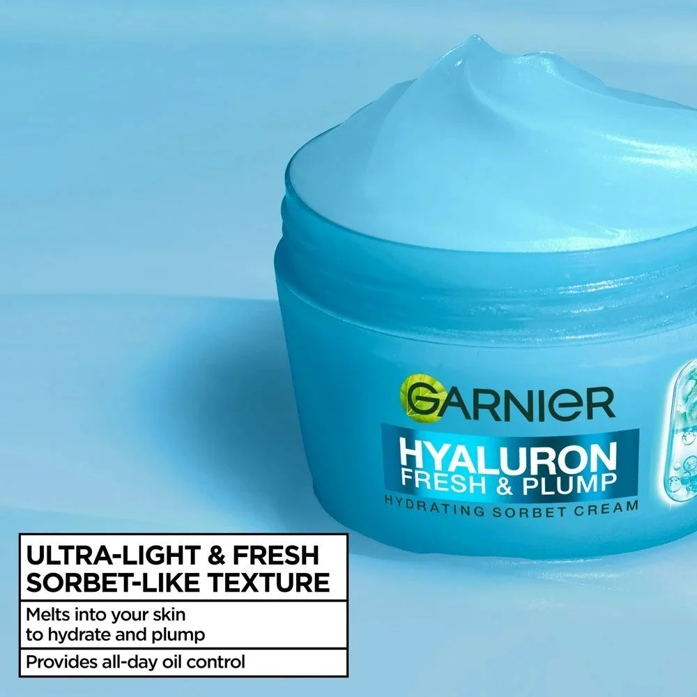 Garnier Hyaluron Fresh & Plump Hydrating Sorbet cream 85 ml, bild 3
