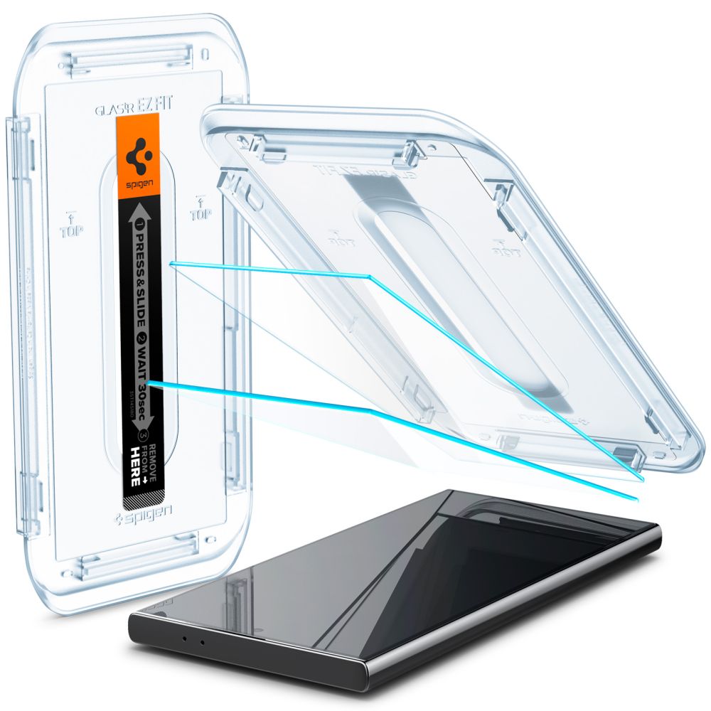 Spigen Glas.tR EZ Fit härdat glas för Samsung Galaxy S24 Ultra - 2 st., bild 2