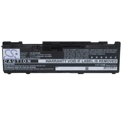 Batteri till Notebook, Bärbar dator för Lenovo ThinkPad T400s, ThinkPad T400s 2801 m.fl.