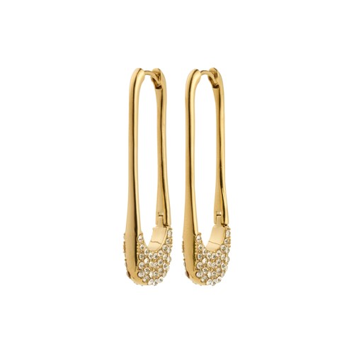 PILGRIM - INSTANT Hoops - Gold Plated - 39 mm