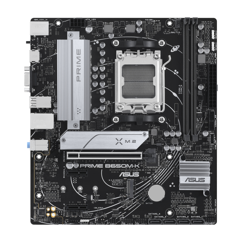 ASUS Prime B650M-K mATX AM5, bild 4