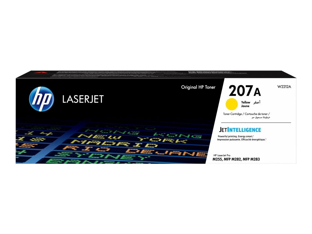 HP 207A 1 Styck Original, gul w2212a