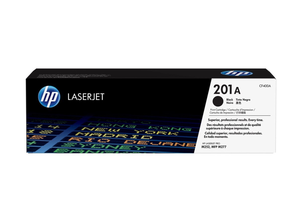 HP 201A 1 Styck Original, svart, bild 2