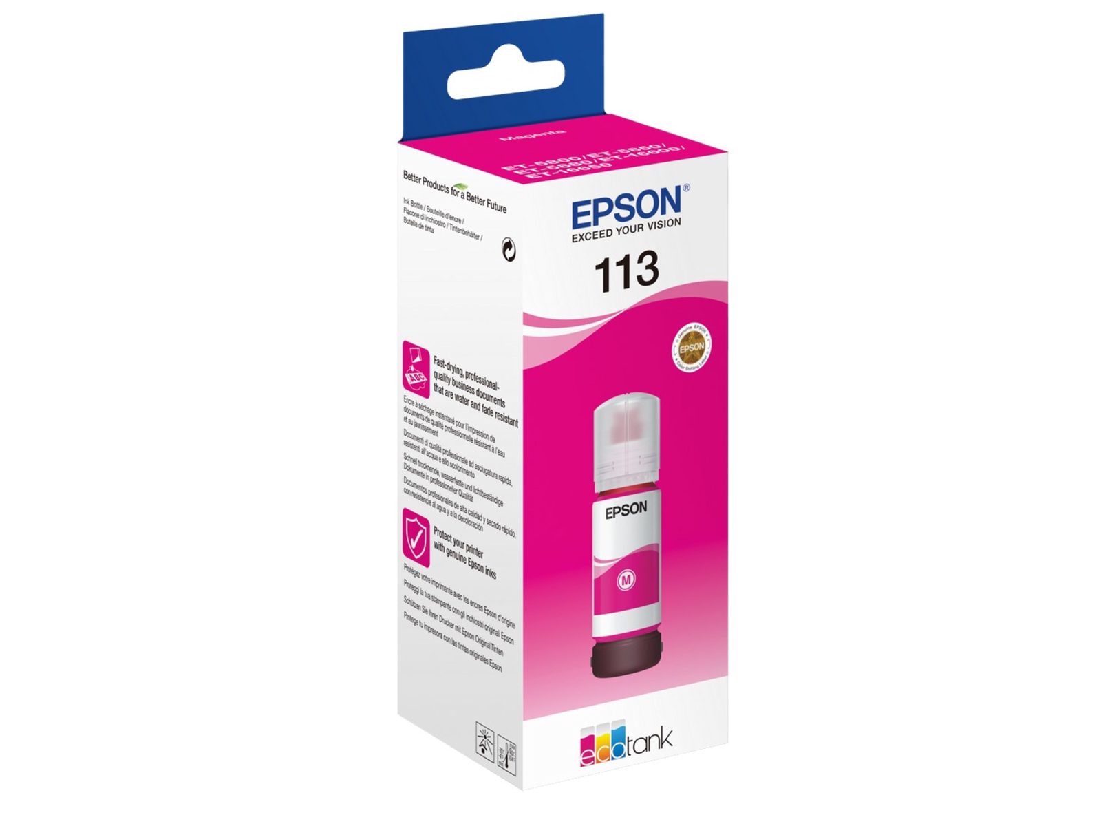 Epson 113 EcoTank, magenta original, bild 5
