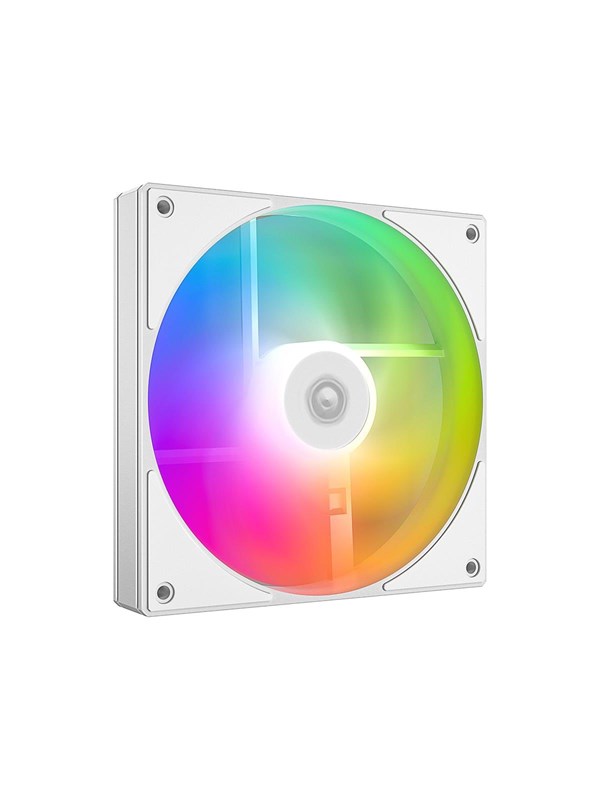 ID-Cooling AS-140 ARGB WHITE - Chassi fläkt - 140mm - Vit med RGB LED - 25 dBA