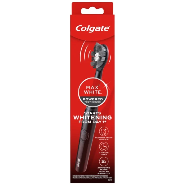 Colgate batteritandborste Max White