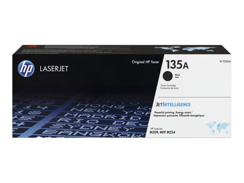 HP 135A, svart Original laserjet-tonerkassett