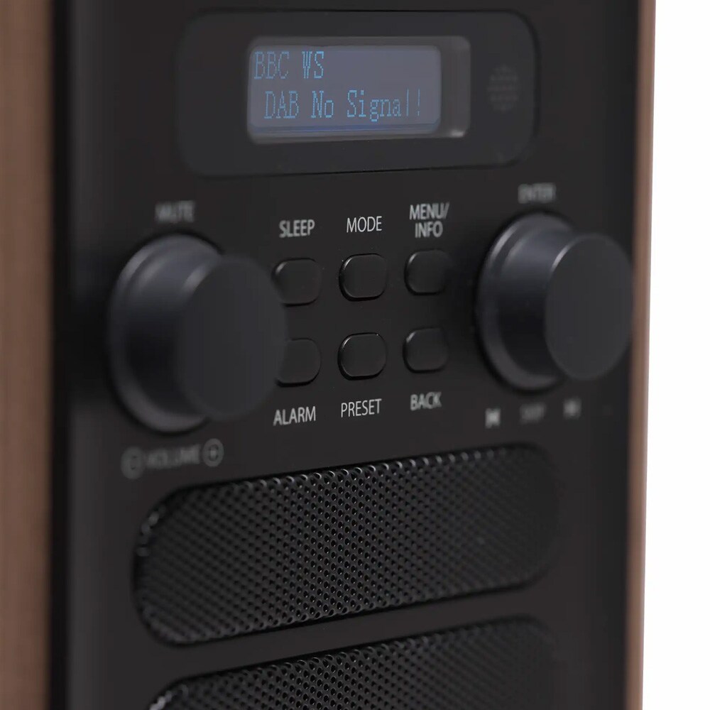 DENVER DAB-48 - DAB-radio - 2.5 Watt (Total) - grå, bild 4